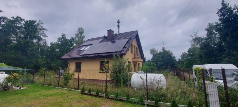 Instalacje o mocy 5,92 kWp