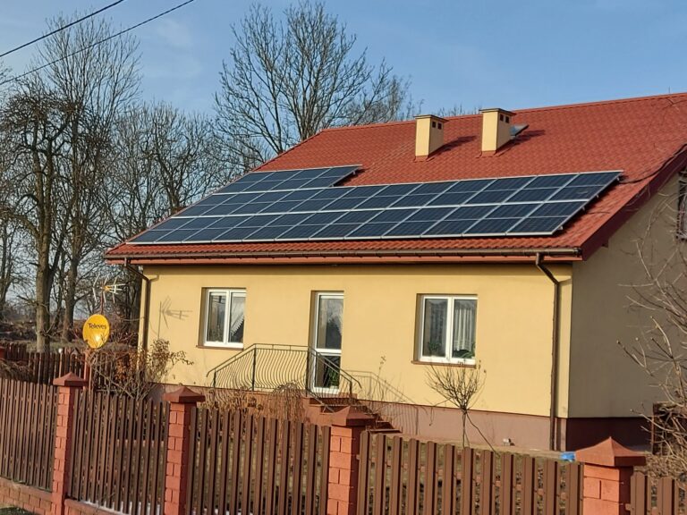 Instalacja o mocy 9,66 kWp
